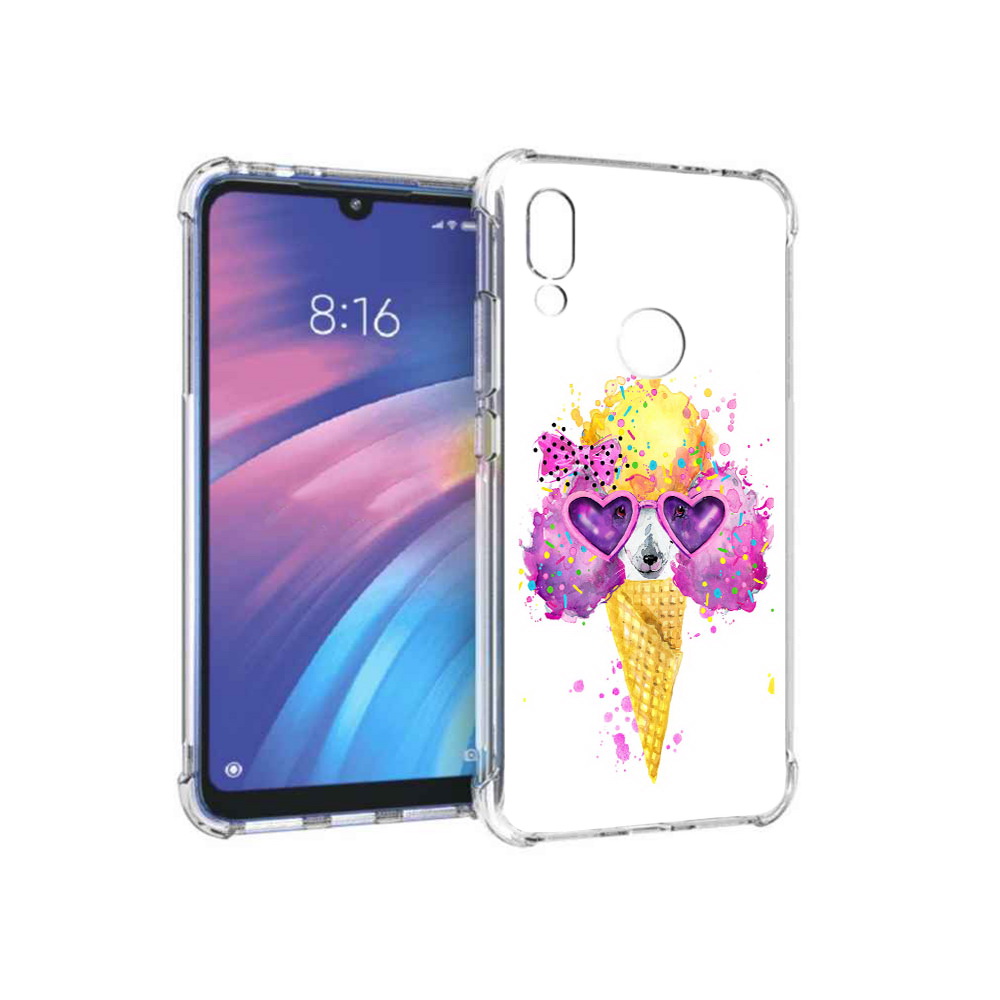 

Чехол MyPads Tocco для Xiaomi Redmi Y3 Рожок, Прозрачный, Tocco