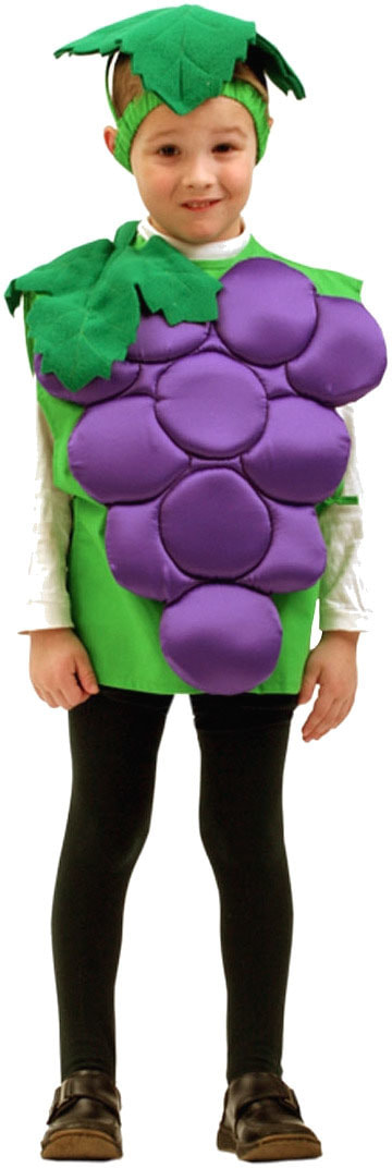 фото Костюм карнавальный волшебный мир виноград детский р.104-134 см