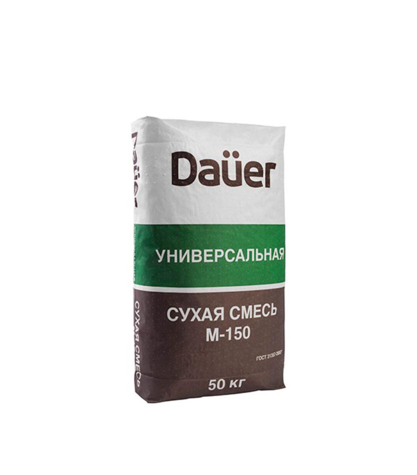 

Цементно-песчаная смесь (ЦПС) DAUER М150 УНИВЕРСАЛЬНАЯ 50 кг