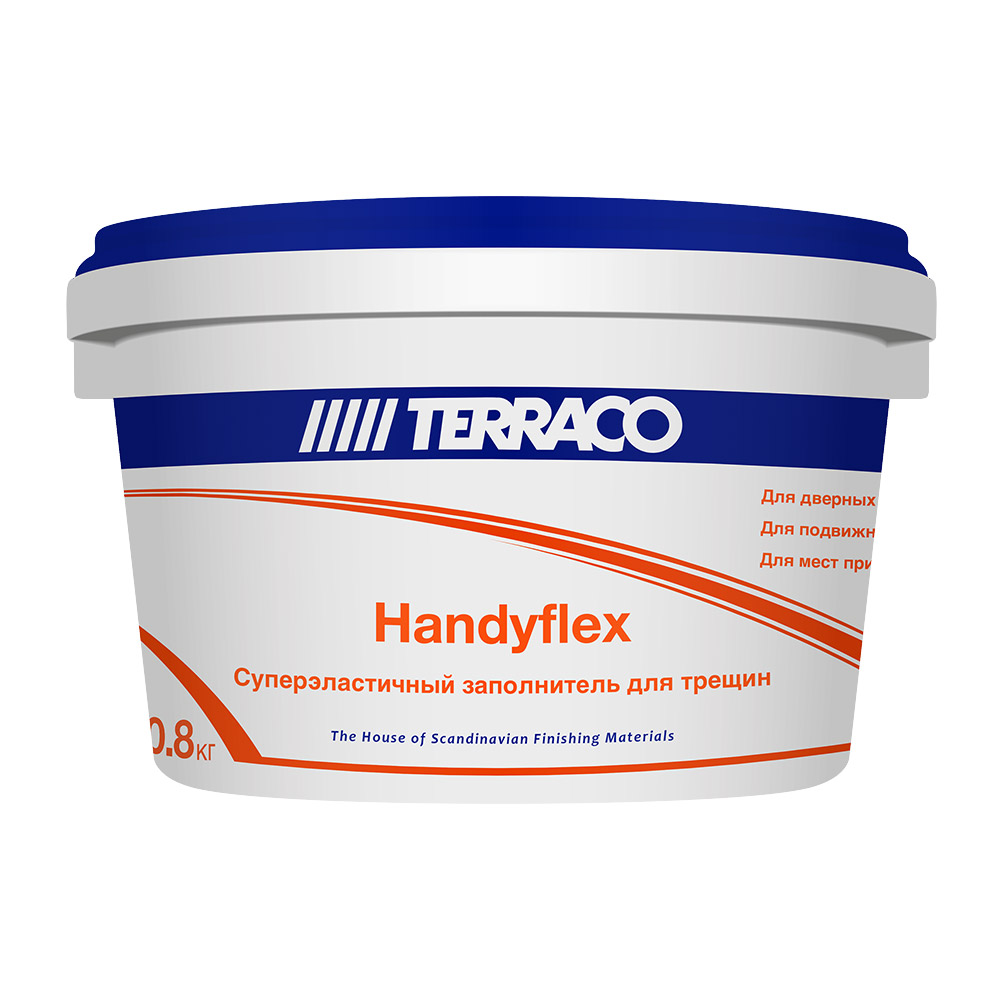 

Заполнитель трещин Terraco Handyflex 0,8 кг, Белый