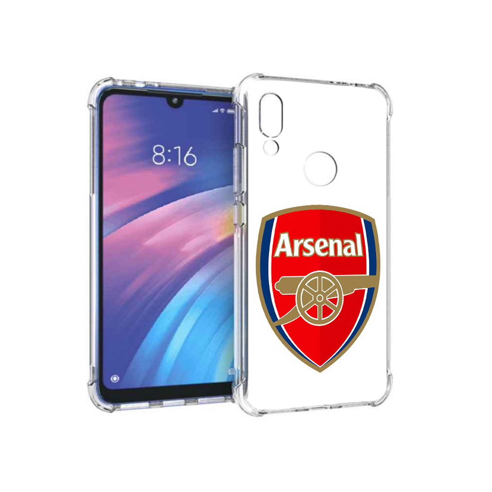 

Чехол MyPads Tocco для Xiaomi Redmi Y3 ФК Арсенал логотип, Прозрачный, Tocco