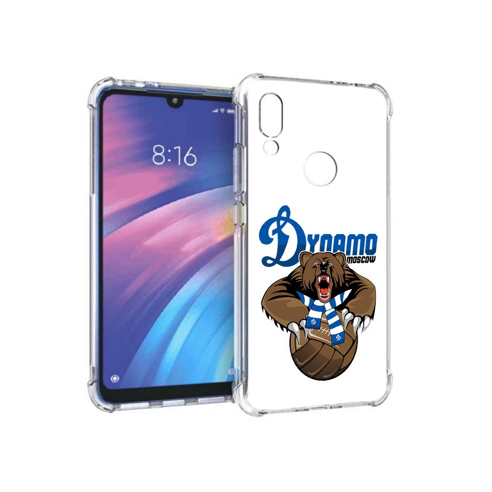 

Чехол MyPads Tocco для Xiaomi Redmi Y3 ФК Динамо медведь, Прозрачный, Tocco