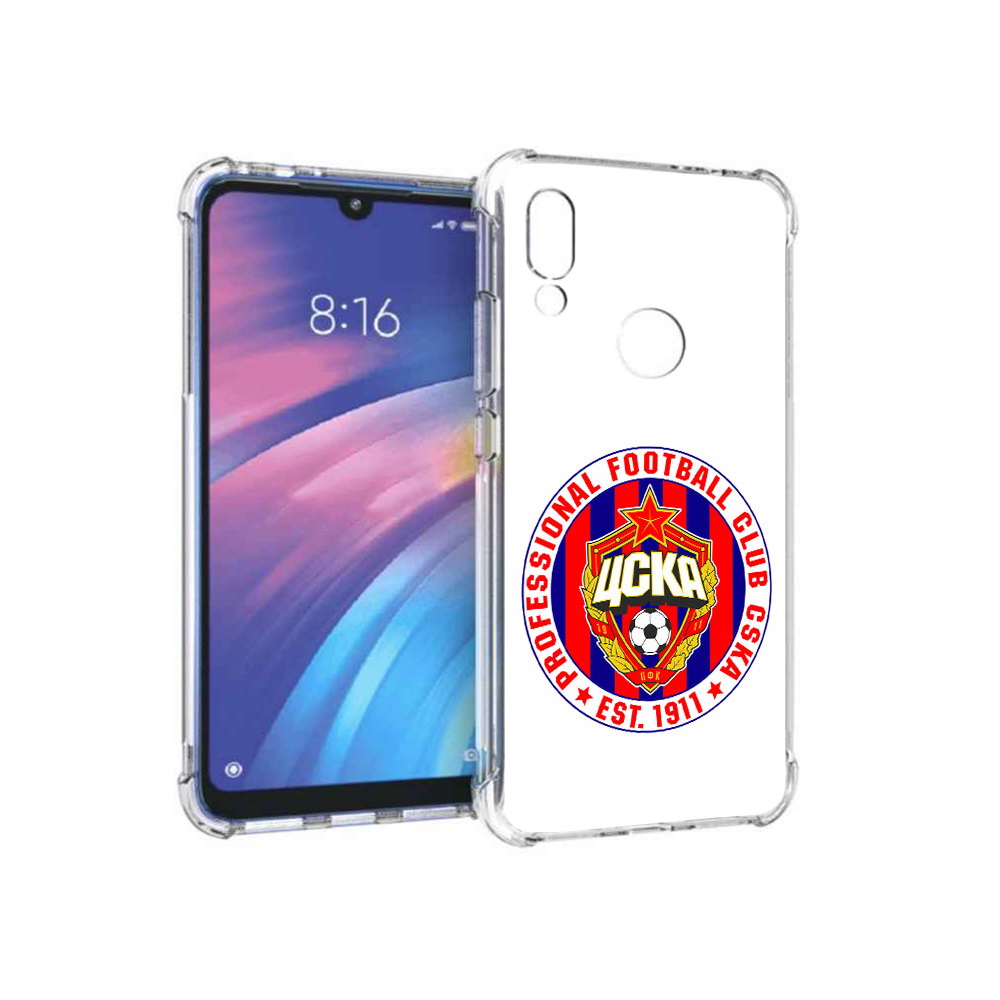 

Чехол MyPads Tocco для Xiaomi Redmi Y3 ФК ЦСК логотип, Прозрачный, Tocco