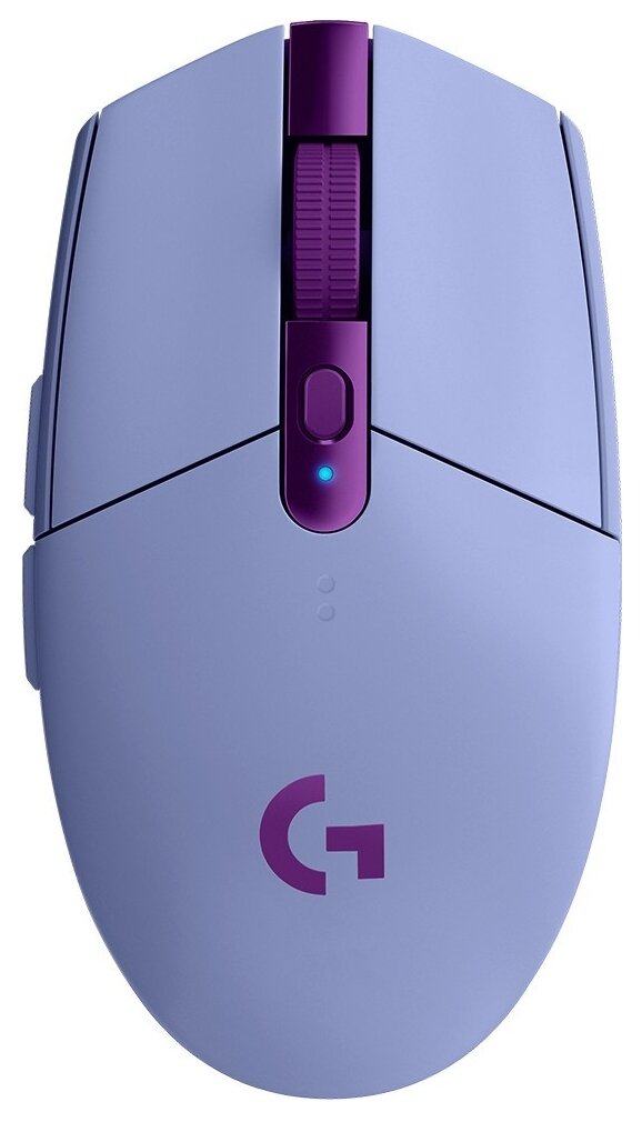 фото Беспроводная игровая мышь logitech g305, lilac