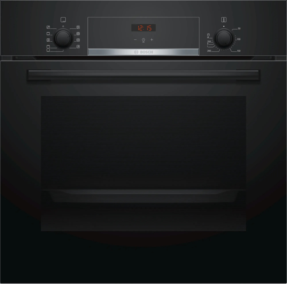 фото Встраиваемый электрический духовой шкаф bosch hbf534eb0q black