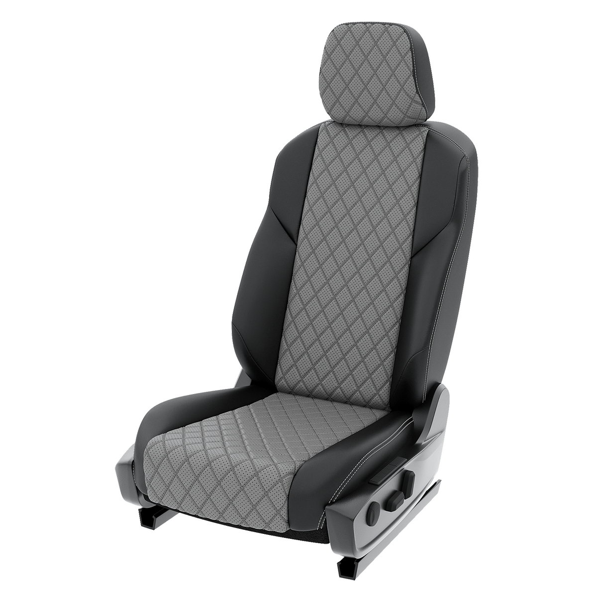 

Чехлы на сиденья Click Auto для Omoda C5 2022-2024 CA1338CF2S496 Экокожа ромб Черный Серый, Серый;черный, CA1338