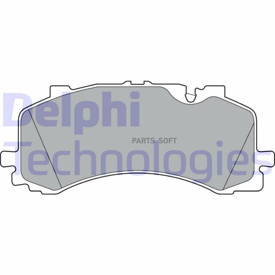 

Комплект тормозных колодок DELPHI lp3307