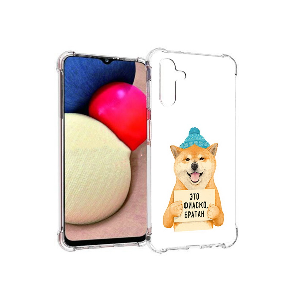 

Чехол MyPads Tocco для Samsung Galaxy A13 5G фиаско (PT172412.530.656), Прозрачный, Tocco