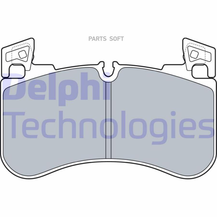 

Тормозные колодки DELPHI передние LP3540