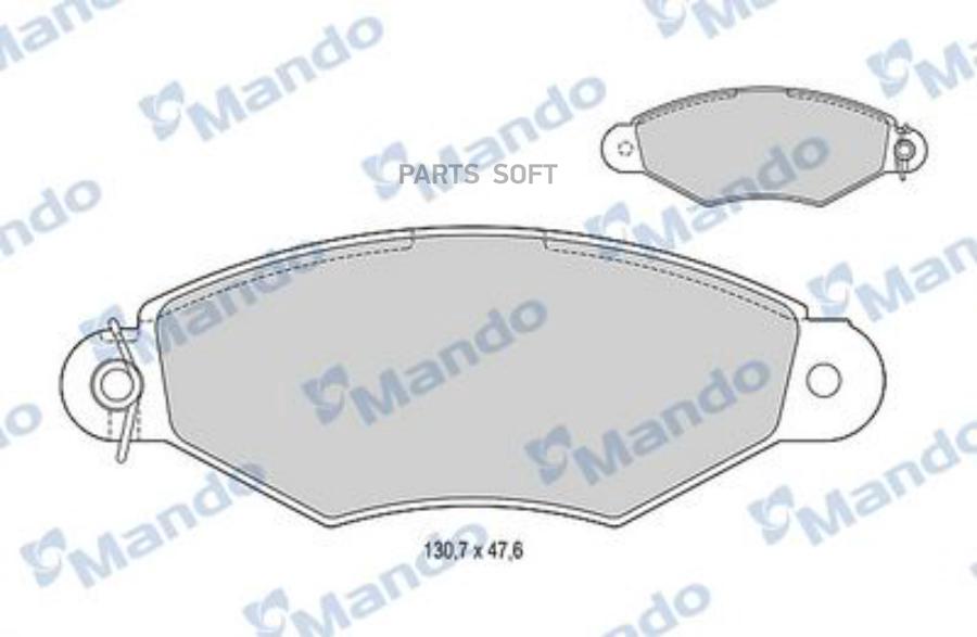 

Тормозные колодки Mando mbf015129