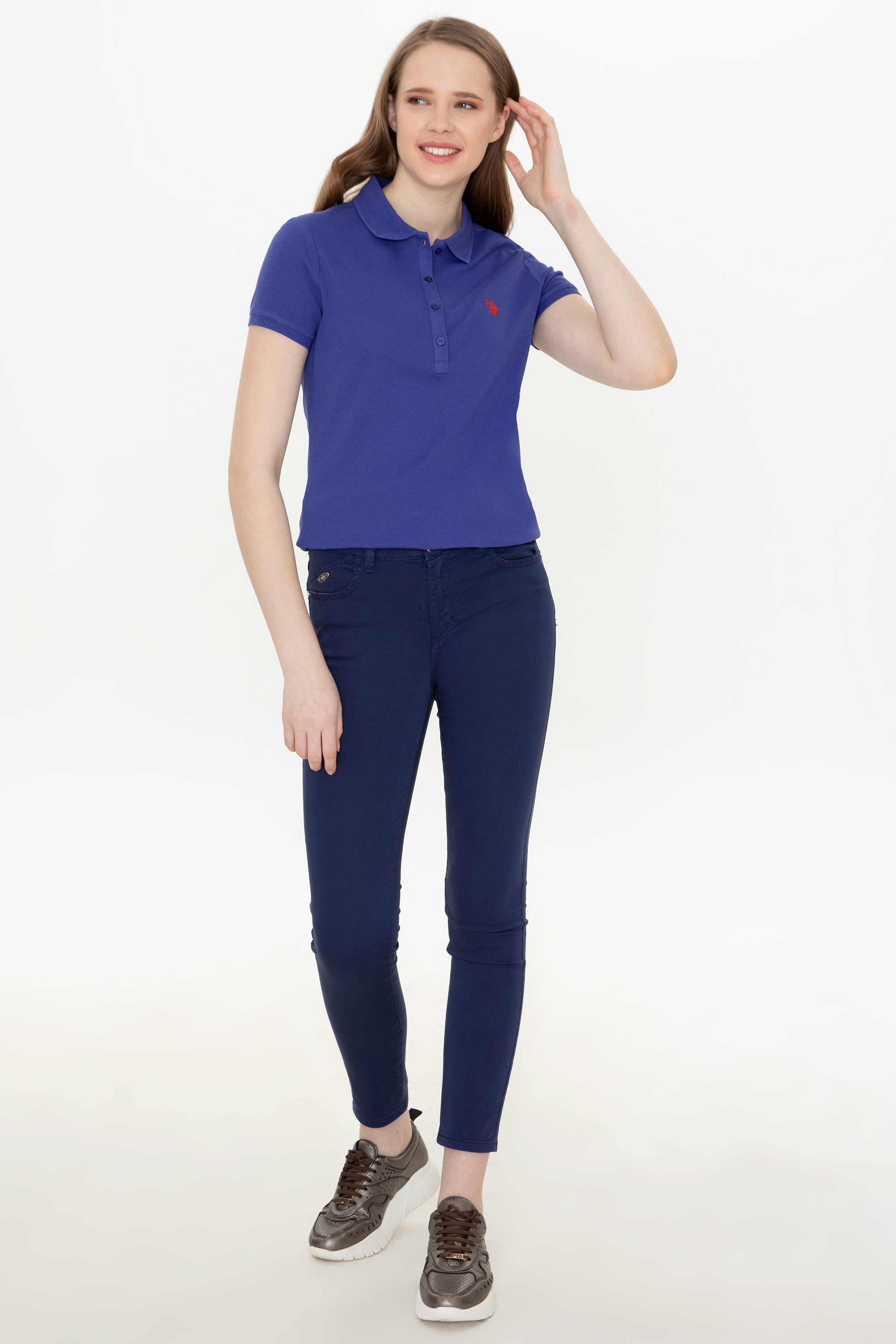 

Брюки женские U.S. POLO Assn. G082SZ0780TINEX22Y синие 36 EU, Синий, G082SZ0780TINEX22Y