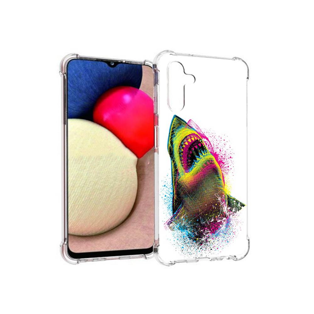 

Чехол MyPads Tocco для Samsung Galaxy A13 5G челюсти-2 (PT172412.530.674), Прозрачный, Tocco