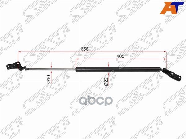 

SAT ST-68950-28200 Амортизатор крышки багажника TOYOTA ESTIMA ACR30/40 MCR30/40 99-06 R 1ш