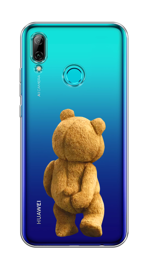 

Чехол на Honor 10 Lite, Huawei P Smart 2019 "Медвежья спина", Коричневый;прозрачный, 67550-1