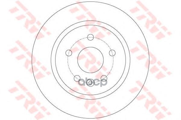 

Диск Тормозной Chevrolet Cruze Opel Astra J (R15) Задний (1Шт.) Trw Df6340