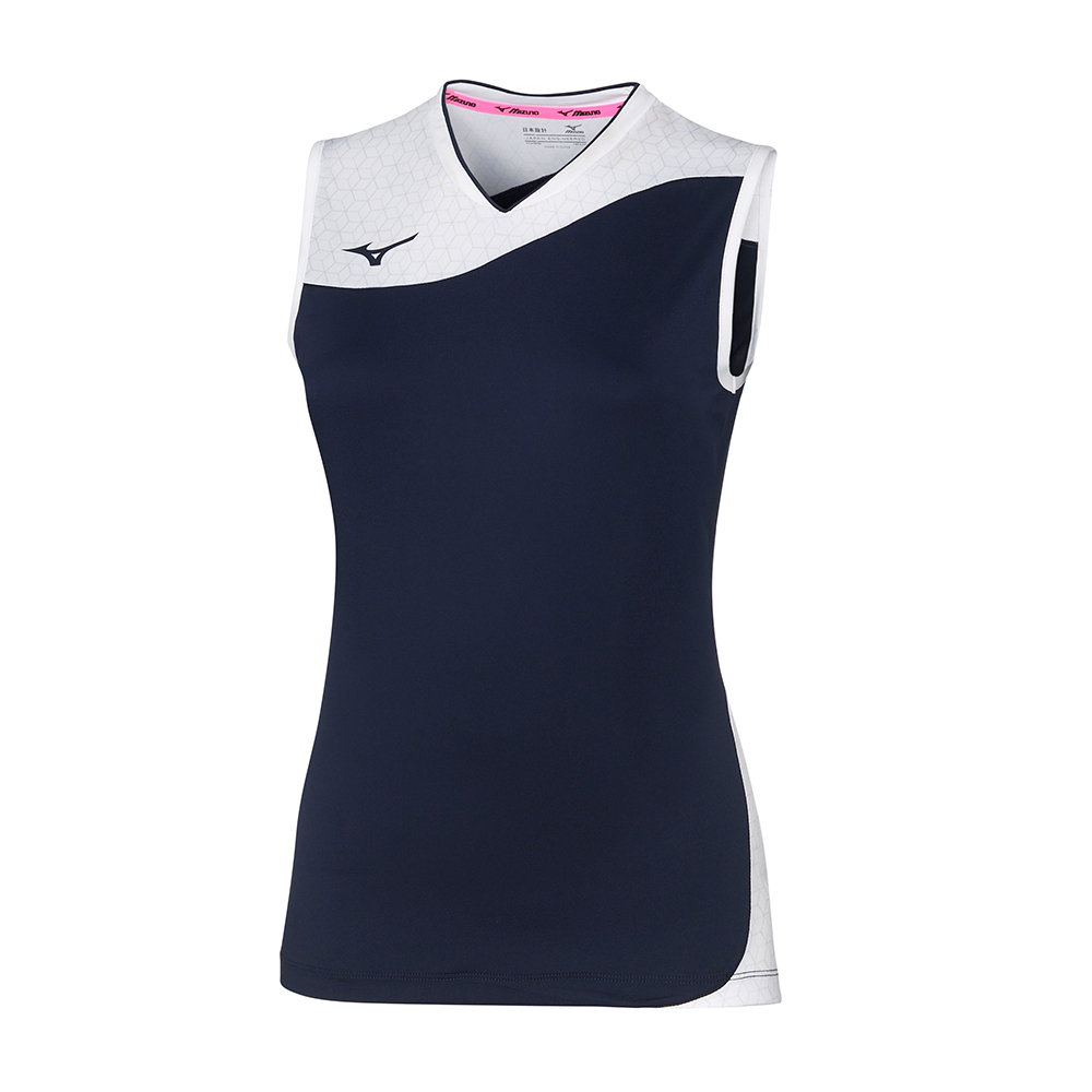 

Майка женская Mizuno V2EA720614 синяя XS, V2EA720614