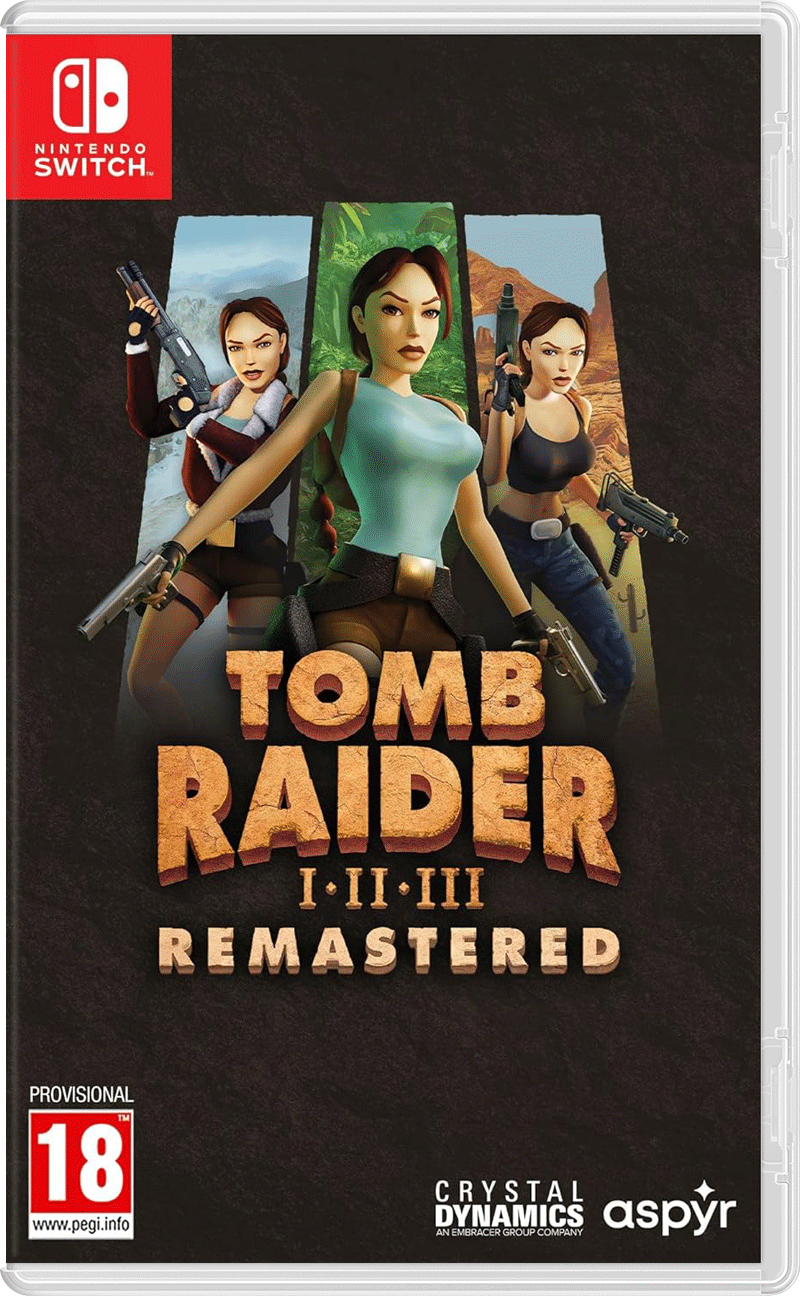 Игра Tomb Raider 1-3 Remastered Starring Lara Croft (Nintendo Switch, русская версия)