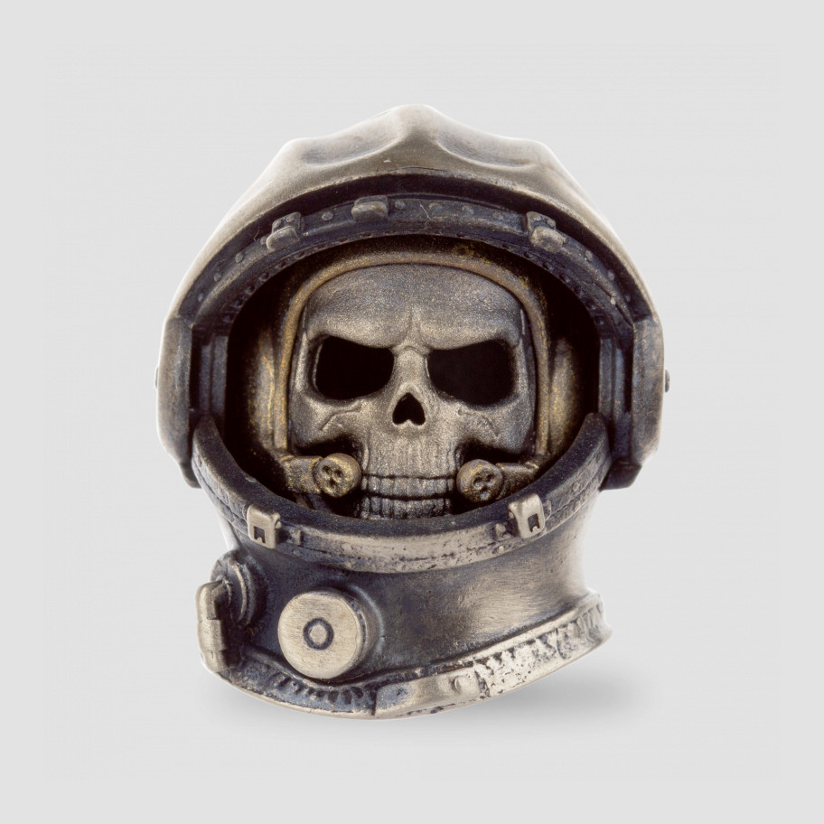 Бусина для темляка BONY BUDDY Мертвый космонавт, 1,8 х 2,0 х 2,3 см