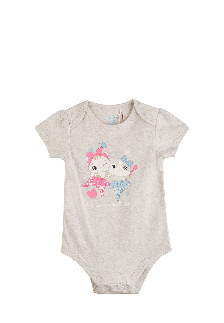 

Боди детское Kari baby SS21B12001505 светло-серый р.74, SS21B12001505