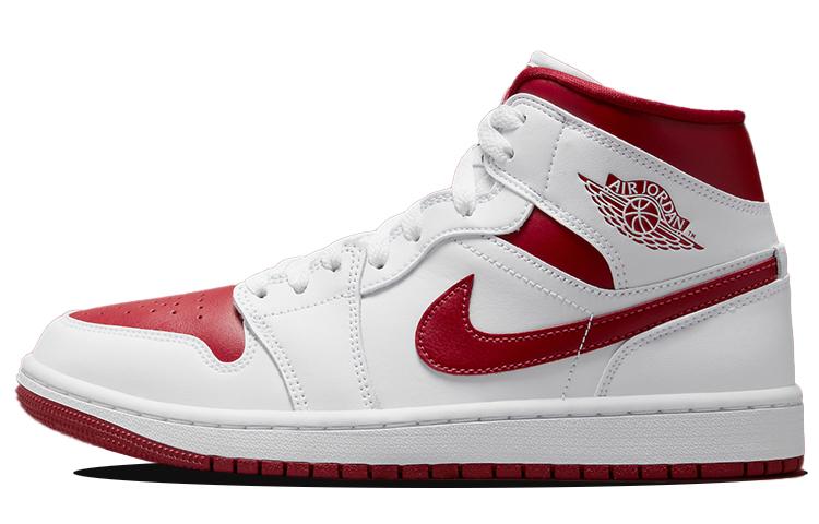 

Кеды унисекс Jordan Air Jordan 1 mid reverse chicago белые 44.5 EU, Белый, Air Jordan 1 mid reverse chicago