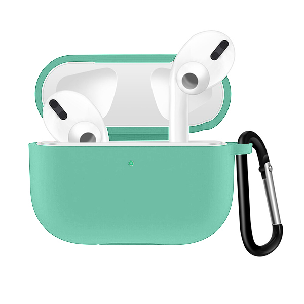 

Силиконовый чехол Adamant Silicone Case для Apple AirPods Pro, мятный, Зеленый, Silicone Case