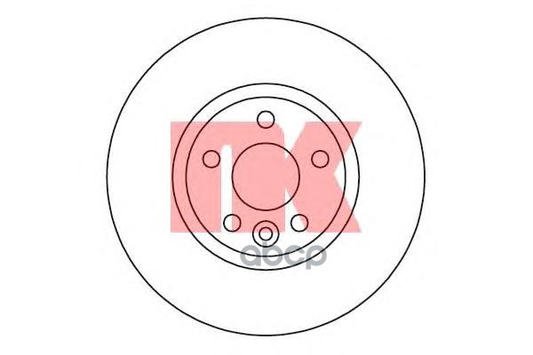 

Тормозной диск Nk передний для Ford Galaxy, S-Max 2006- 202573