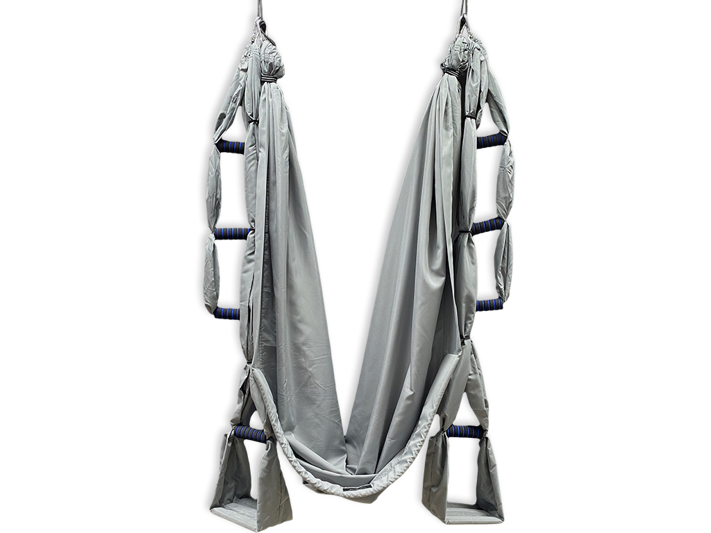 Гамак для йоги AGYoga Active Step Серый