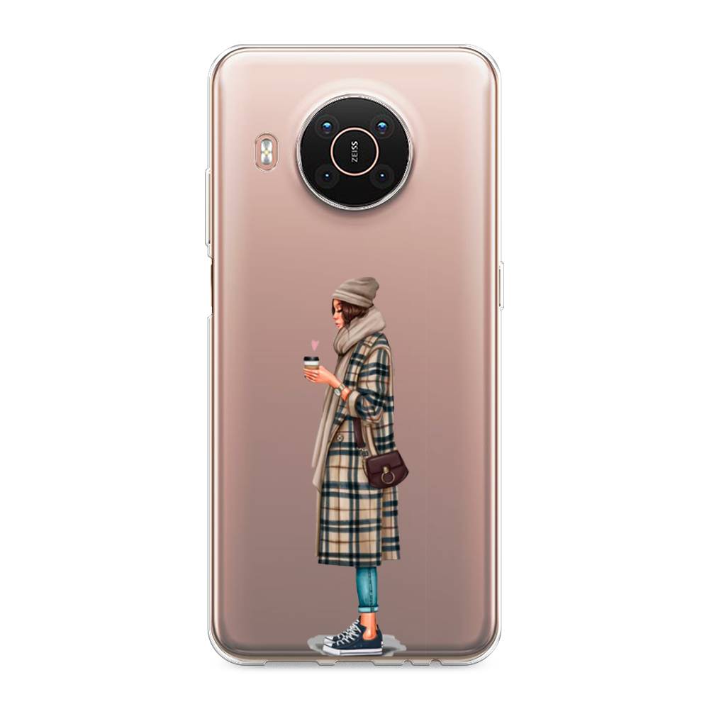 

Чехол на Nokia X20"Утренний кофе", Коричневый;бежевый, 124250-6