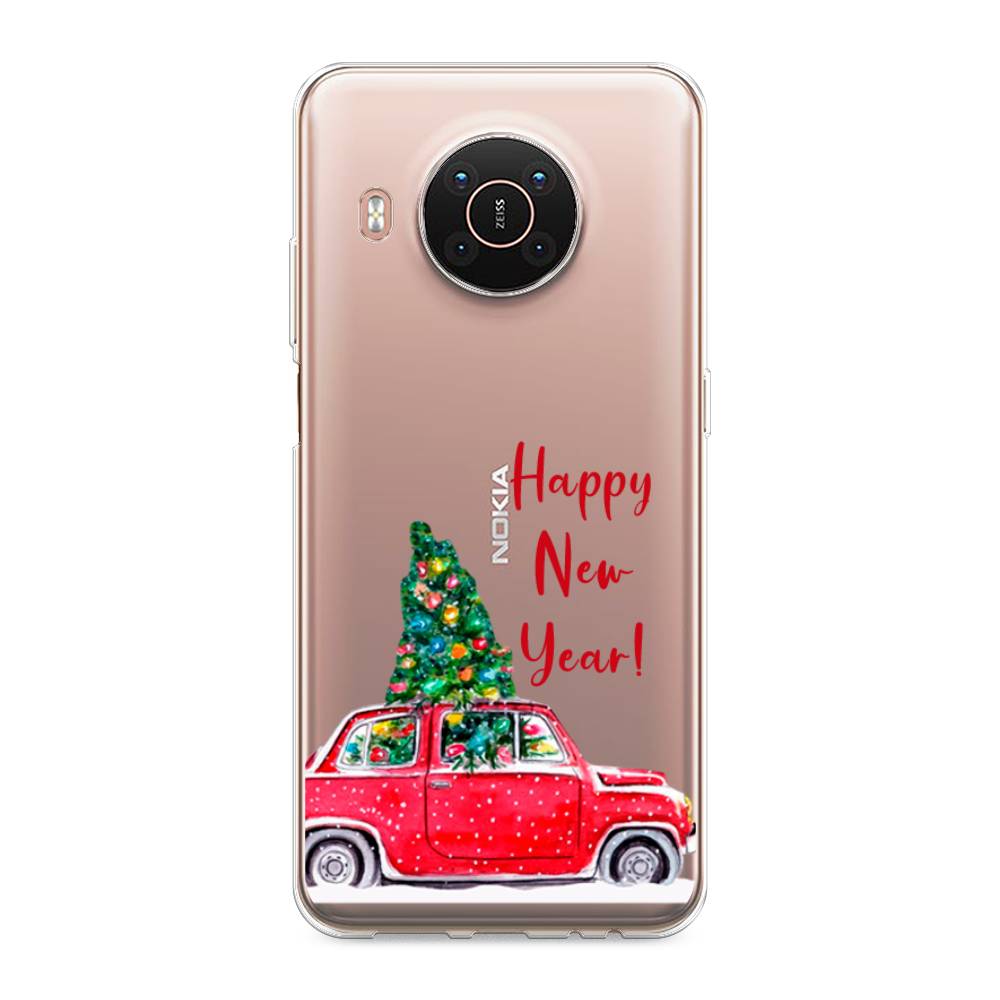 

Чехол на Nokia X20"Happy New Year", Красный;зеленый, 124250-5