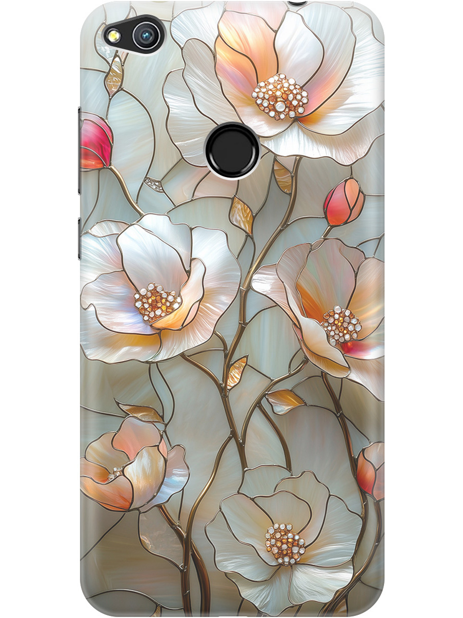 

Силиконовый чехол на Honor 8 Lite, Huawei P8 Lite (2017) с принтом "Фарфоровые цветы", Прозрачный;белый;черный, 714714523