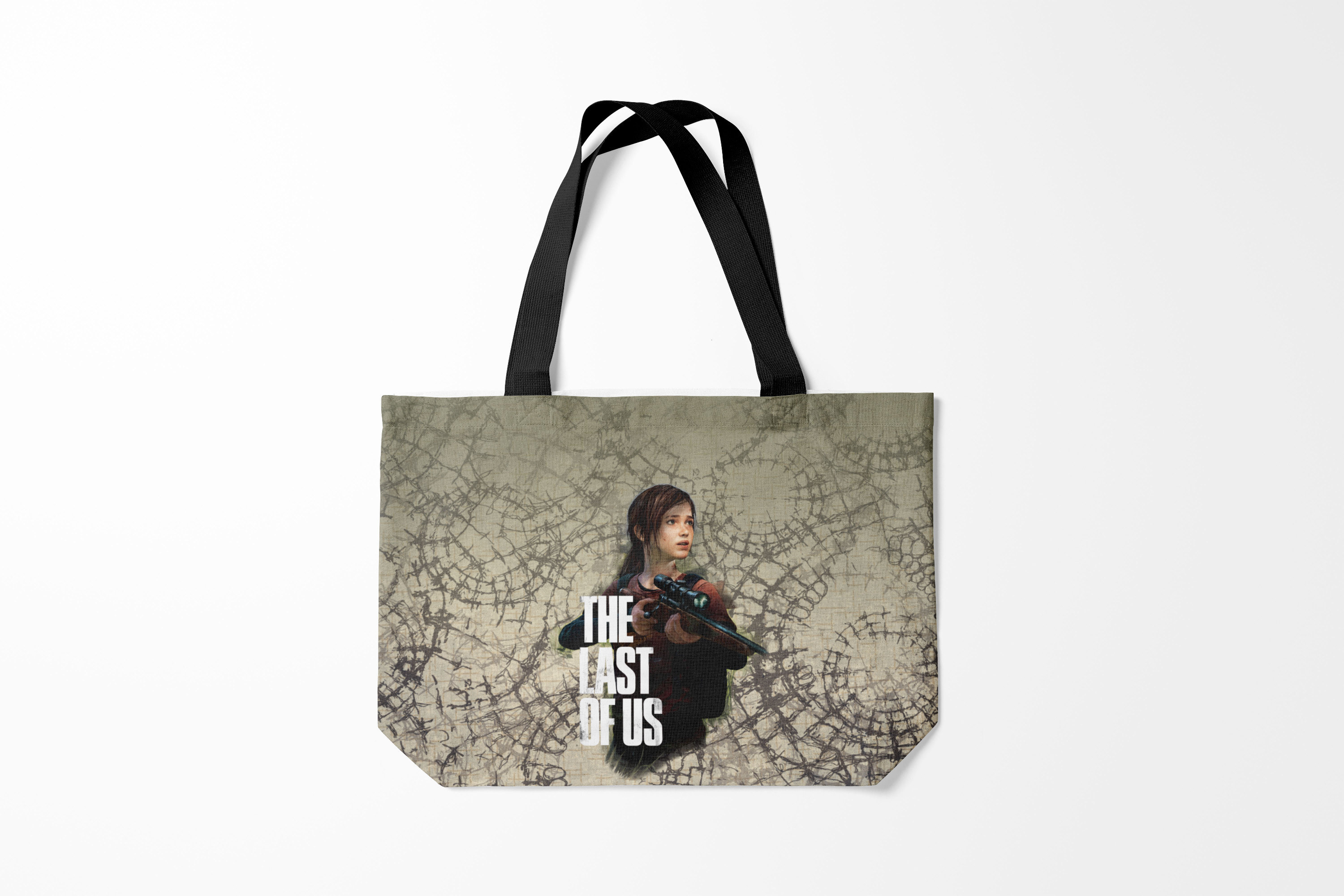 

Сумка шoппер унисекс Burnettie The last of us, серый, The last of us