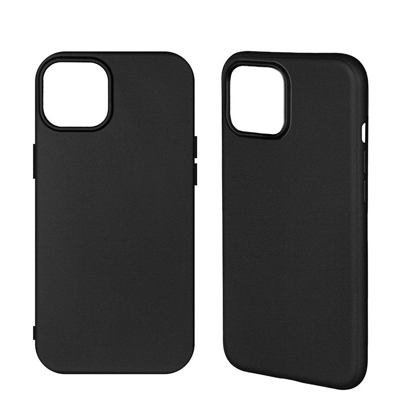 

Чехол для iPhone 14 TPU матовый черный (IS792690)