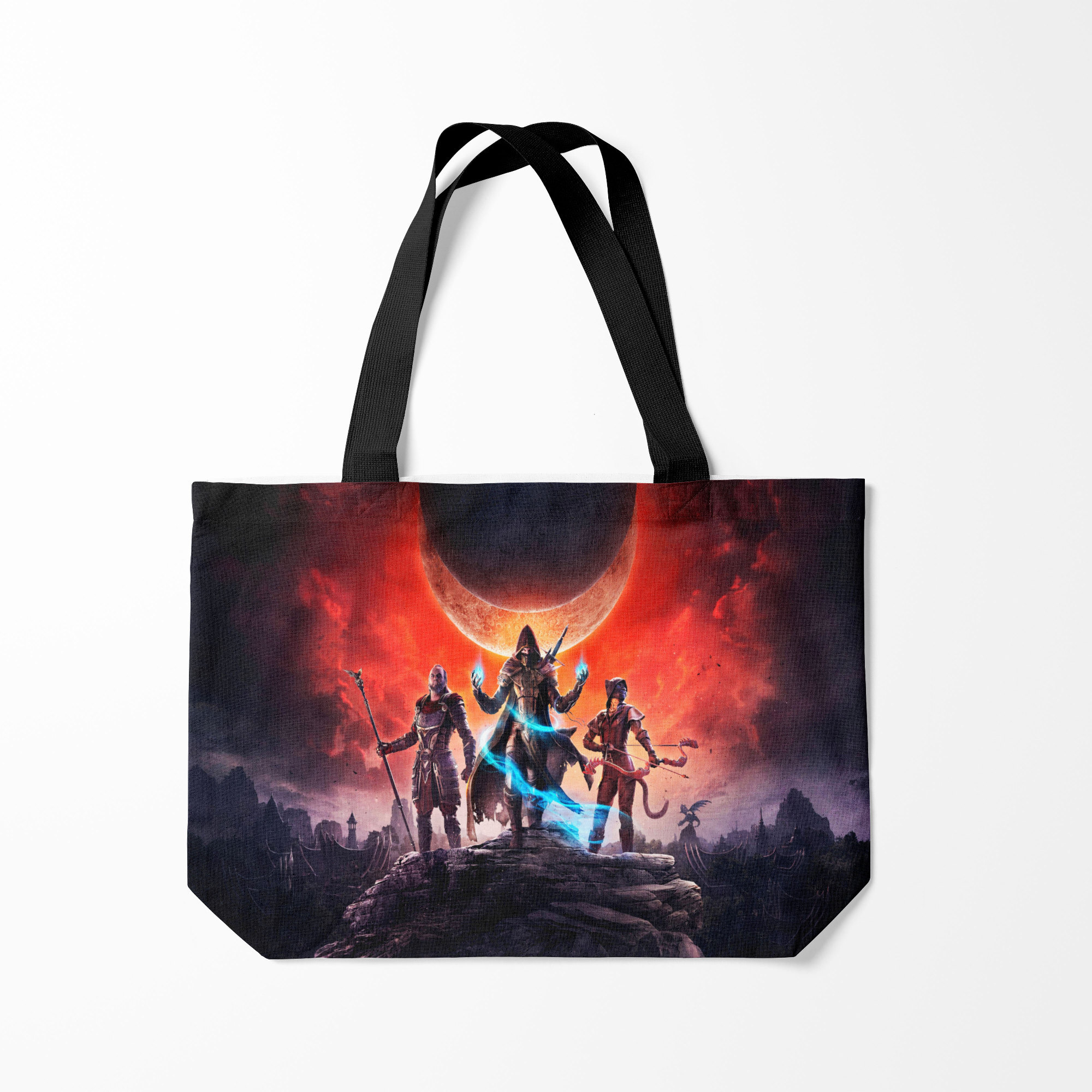 

Сумка шoппер унисекс Burnettie THE ELDER SCROLLS, черный, THE ELDER SCROLLS