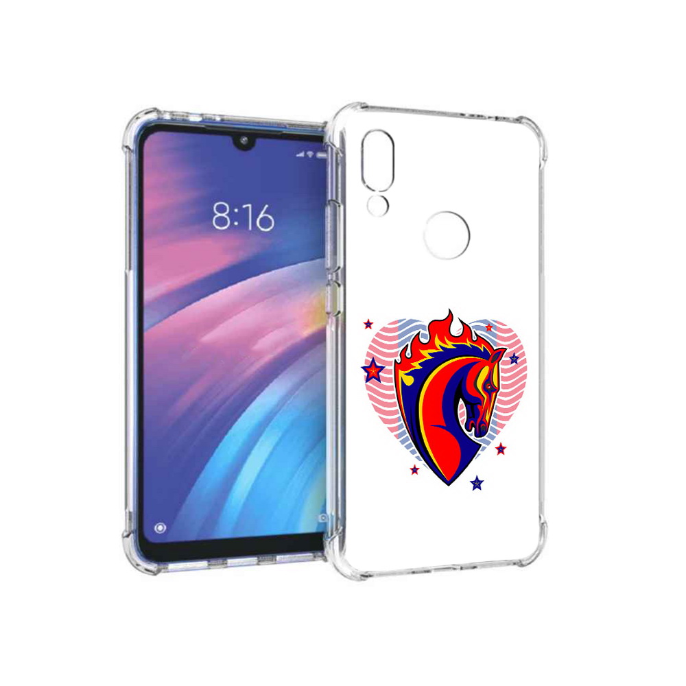 Чехол MyPads Tocco для Xiaomi Redmi Y3 ФК ЦСЛ Лошадь