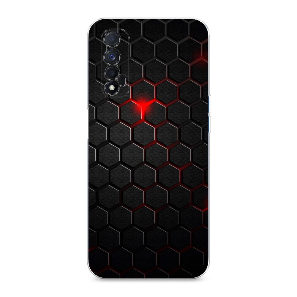 

Чехол Awog "Фон соты красные" для Realme Narzo 30 4G, 257650-3