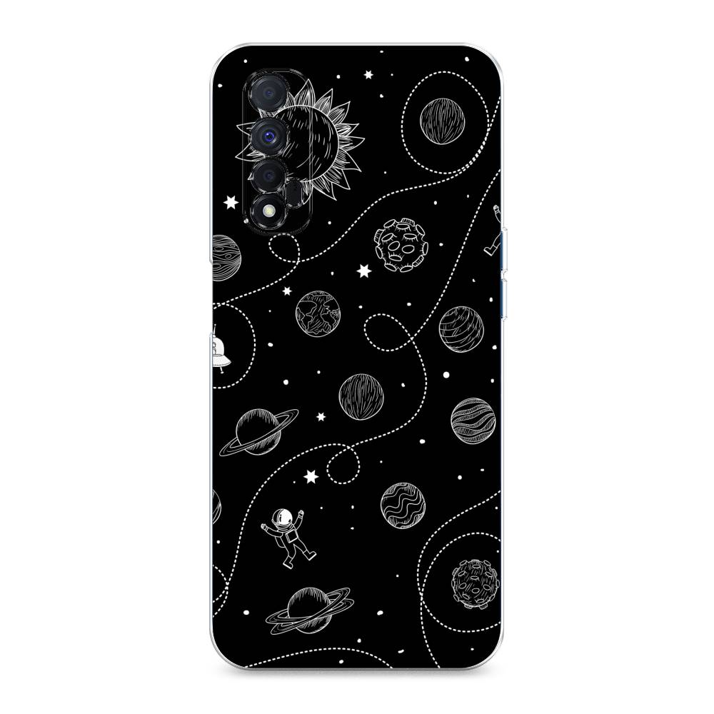 

Чехол Awog на Realme Narzo 30 4G "В невесомости", 257650-4