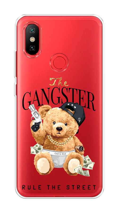 

Чехол на Xiaomi Mi 6X"The Gangster", Бежевый;серый;черный, 33250-6