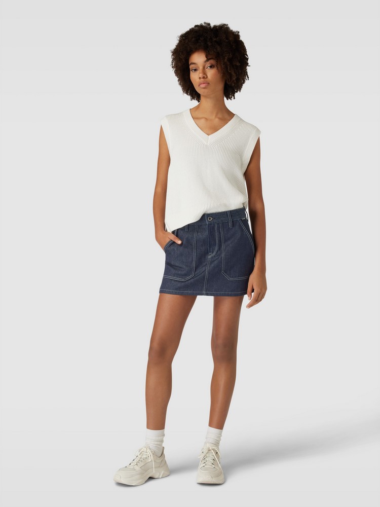 

Юбка женская G-Star Raw D23651-D443 синяя 28, Синий, D23651-D443