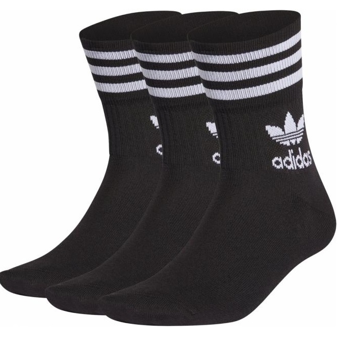 Комплект носков мужских Adidas GD3576 черный; белый 48 RU
