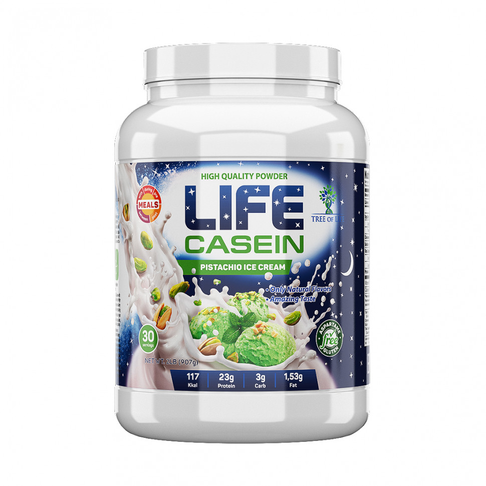 

Казеин Tree of Life LIFE Casein 9077 г Pistachio ice Cream, Tree of Life LIFE Casein 907 г Pistachio ice Cream