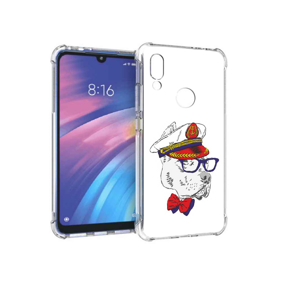 

Чехол MyPads Tocco для Xiaomi Redmi Y3 бульдог, Прозрачный, Tocco