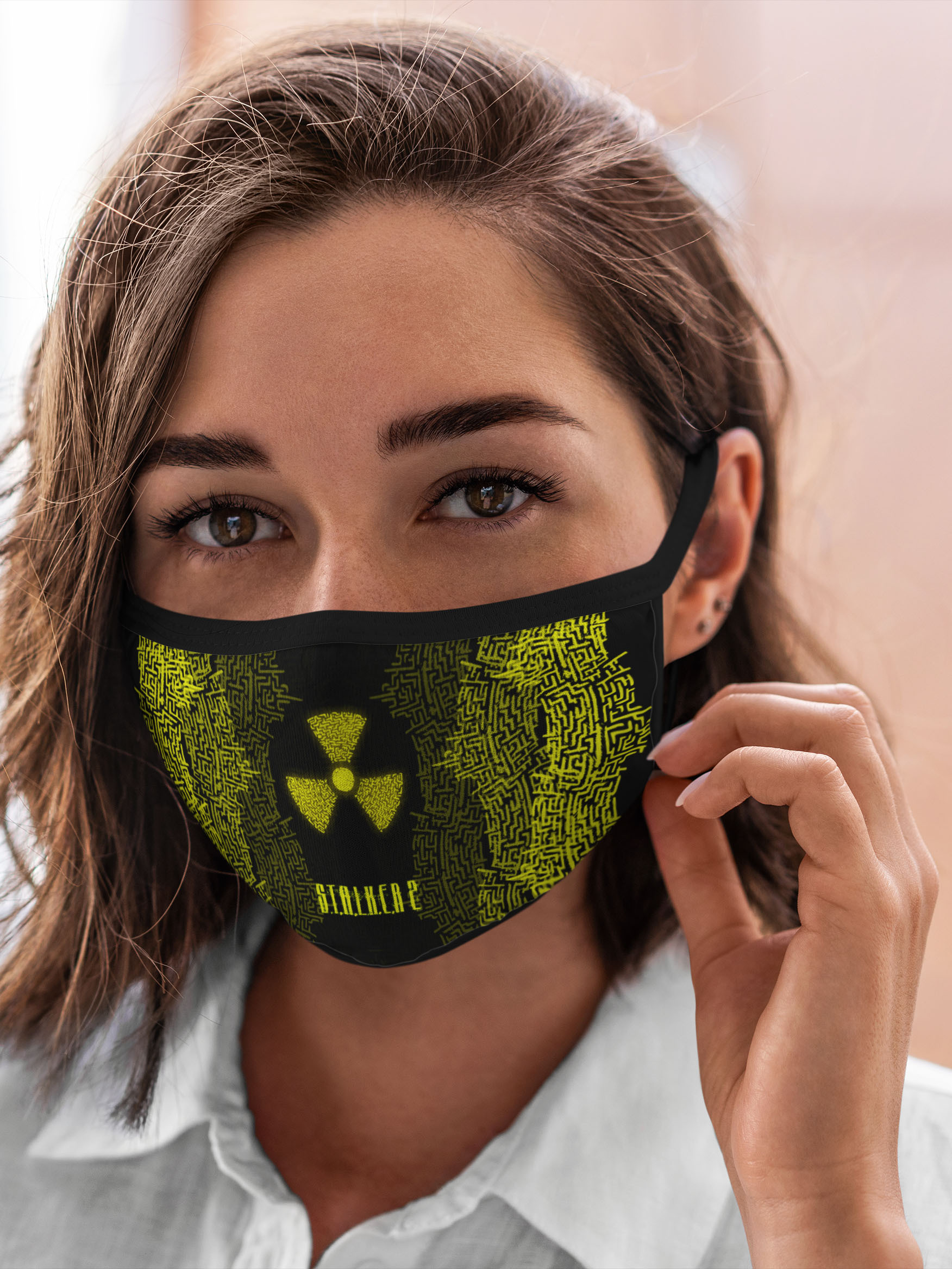 

Многоразовая маска унисекс Burnettie Stalker Oko, Разноцветный, Stalker Oko