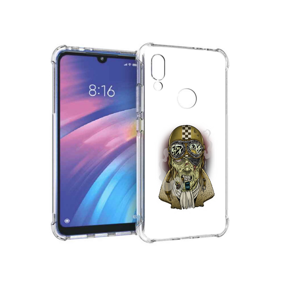 

Чехол MyPads Tocco для Xiaomi Redmi Y3 военный зомби, Прозрачный, Tocco