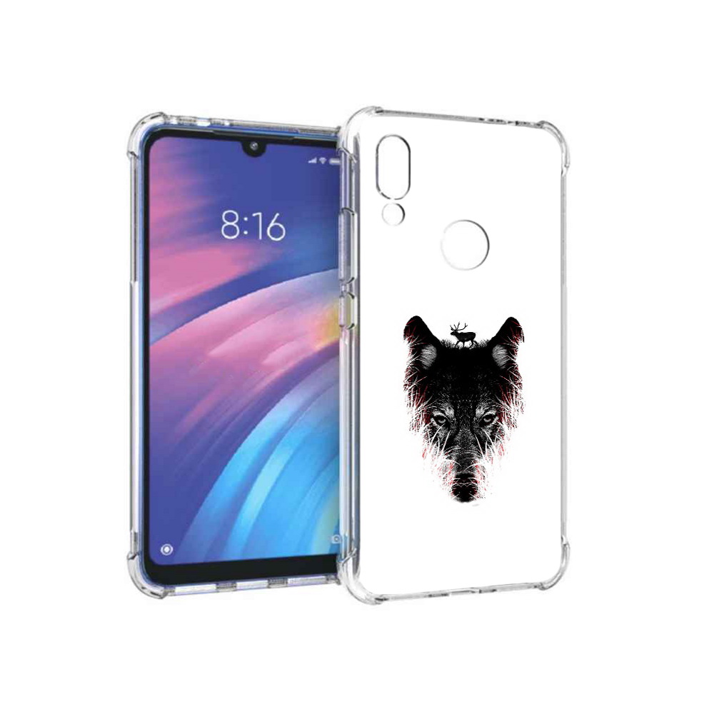 

Чехол MyPads Tocco для Xiaomi Redmi Y3 волк в траве, Прозрачный, Tocco