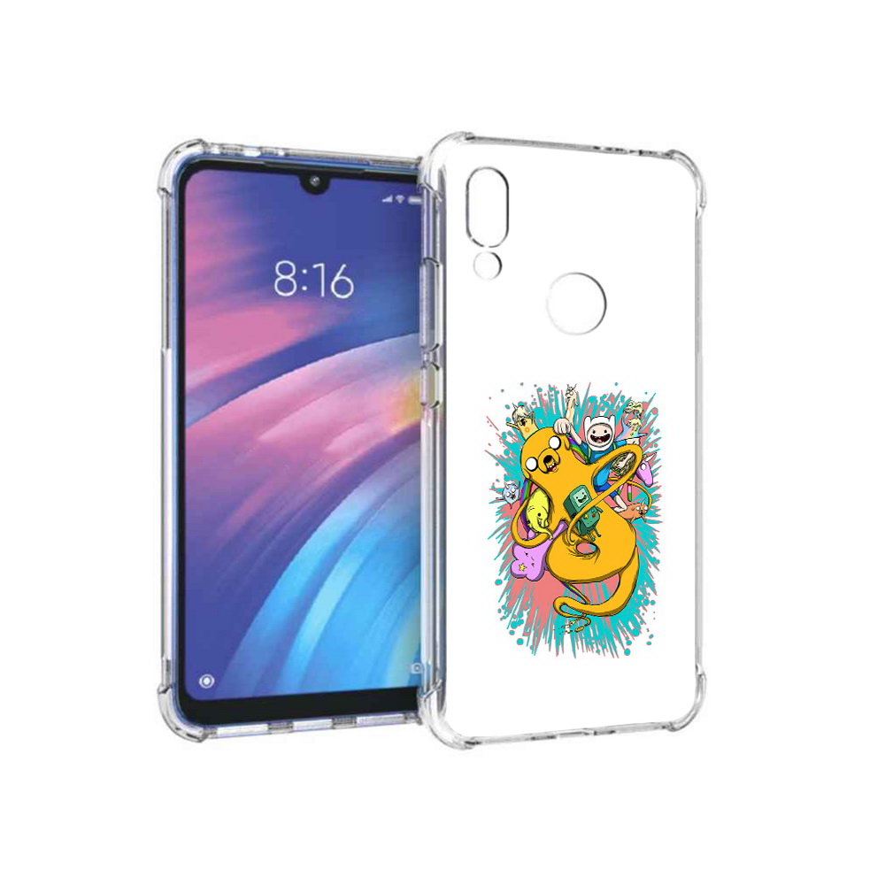 

Чехол MyPads Tocco для Xiaomi Redmi Y3 время приключений рисунок, Прозрачный, Tocco