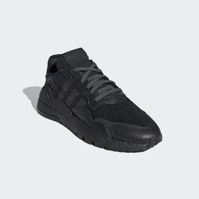 

Кроссовки мужские Adidas Nite Jogger черные 37.5 EU, Черный, Nite Jogger