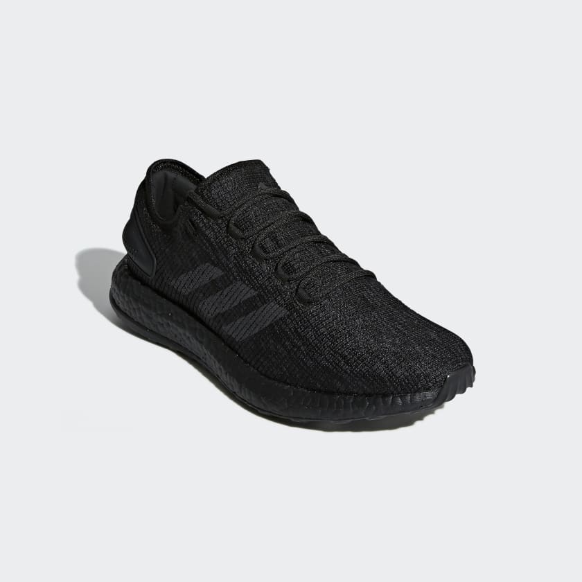 

Кроссовки мужские Adidas Pureboost черные 39 EU, Черный, Pureboost