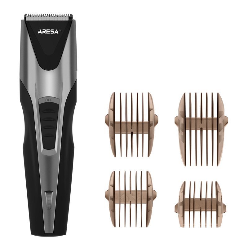 Машинка для стрижки волос электрическая Aresa AR-1813 стальная бровь пинцет наращивание ресниц пинцет удаление волос макияж fженщин мужчины красота полезные инструменты