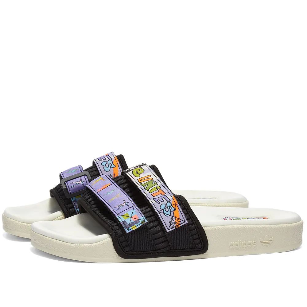 Сланцы унисекс Adidas Adilette Sandal 20 Pride бежевые 365 RU 3999₽