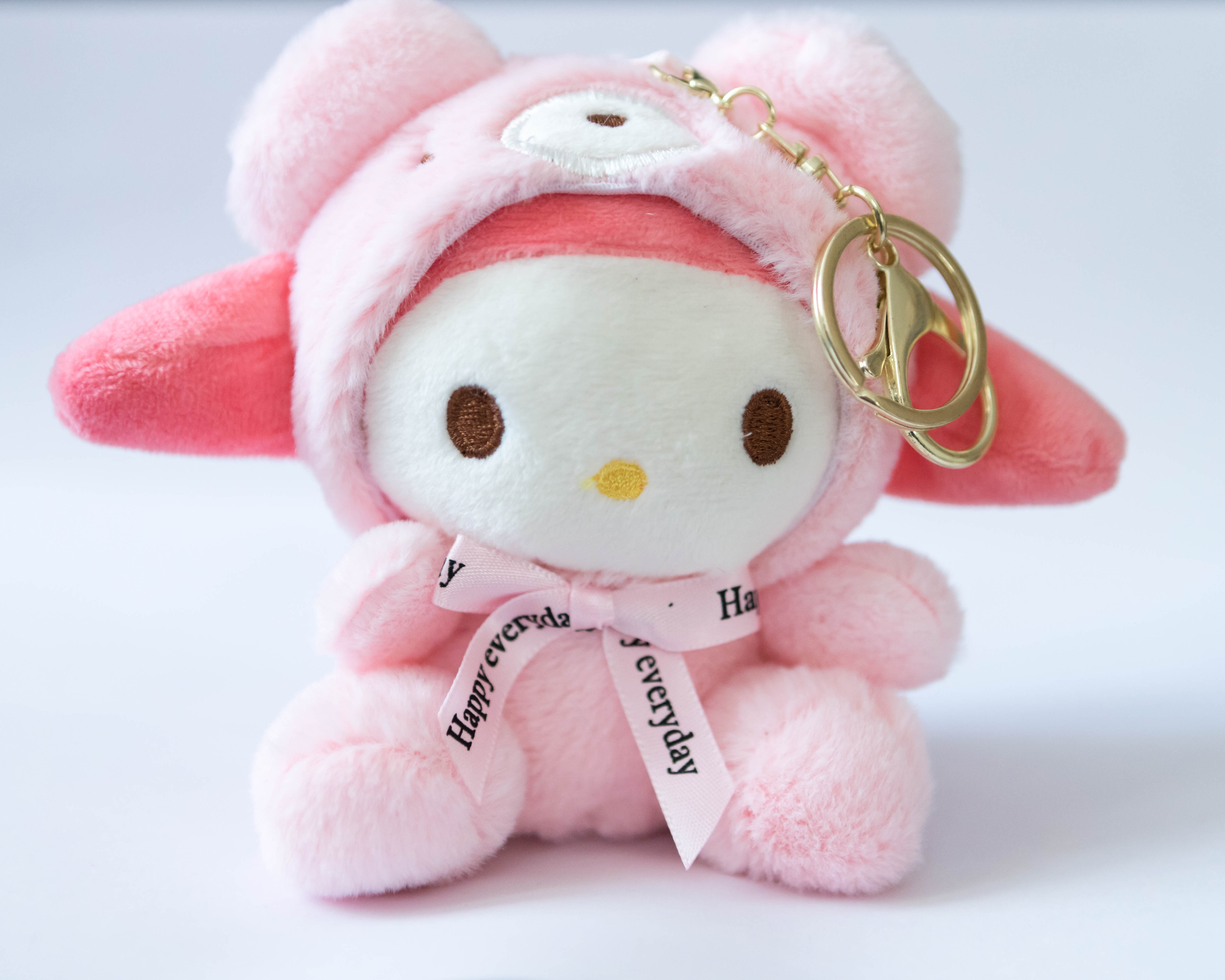 

Мягкая игрушка брелок Hello Kitty розовый 13 см 888, Белый;розовый, брелок